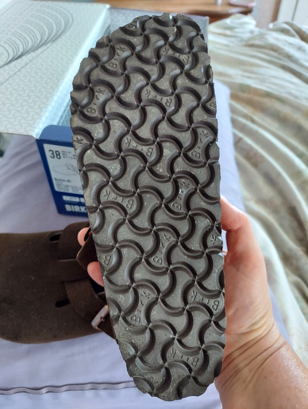 NWT Birkenstock Boston SF Mocha - Picture 8 of 9